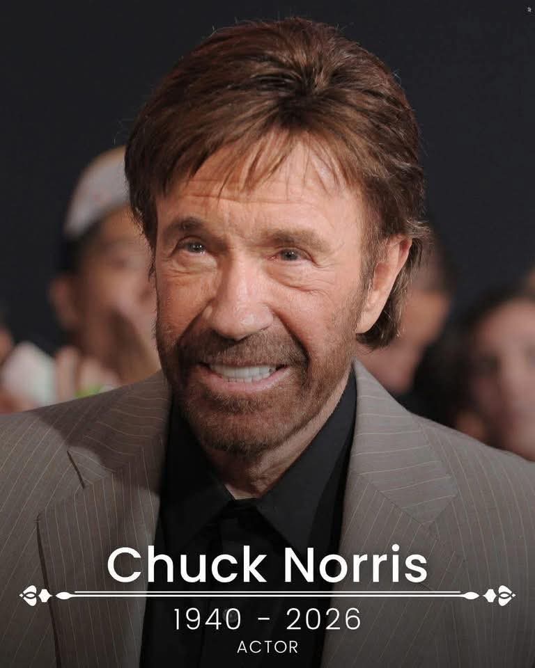 Legendary Actor Chuck Norris Dies at 86, Leaving Global Legacy Behind ...